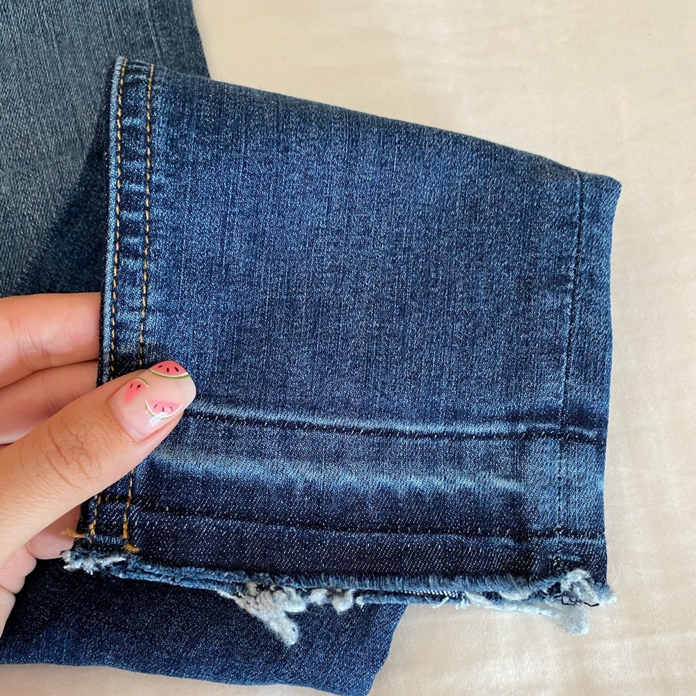 Rag & Bone High Rise Ankle Skinny Jeans - Picture 3 of 7